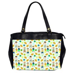 Football Kids Children Pattern Office Handbags (2 Sides)  by Nexatart