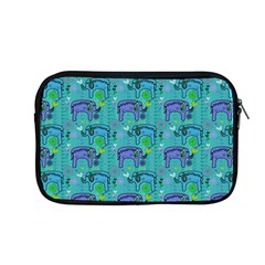 Elephants Animals Pattern Apple Macbook Pro 13  Zipper Case by Nexatart