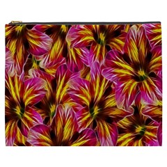 Floral Pattern Background Seamless Cosmetic Bag (xxxl)  by Nexatart