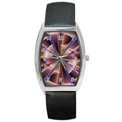 Background Image With Wheel Of Fortune Barrel Style Metal Watch by Nexatart