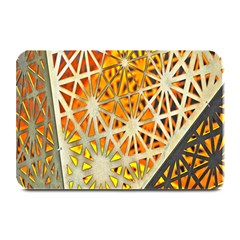 Abstract Starburst Background Wallpaper Of Metal Starburst Decoration With Orange And Yellow Back Plate Mats by Nexatart