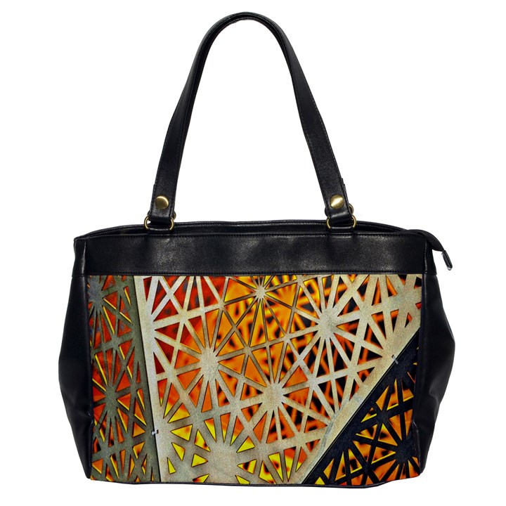 Abstract Starburst Background Wallpaper Of Metal Starburst Decoration With Orange And Yellow Back Office Handbags