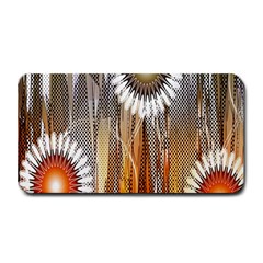 Floral Abstract Pattern Background Medium Bar Mats