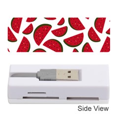 Fruit Watermelon Seamless Pattern Memory Card Reader (stick)  by Nexatart