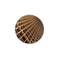 Construction Site Rusty Frames Making A Construction Site Abstract Golf Ball Marker (4 Pack) by Nexatart