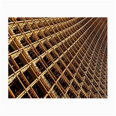 Construction Site Rusty Frames Making A Construction Site Abstract Small Glasses Cloth (2-side) by Nexatart