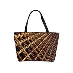Construction Site Rusty Frames Making A Construction Site Abstract Shoulder Handbags by Nexatart