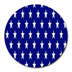 Starry Header Round Mousepads