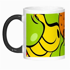 Digitally Created Funky Fruit Wallpaper Morph Mugs by Nexatart