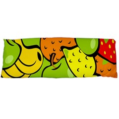 Digitally Created Funky Fruit Wallpaper Body Pillow Case (dakimakura) by Nexatart