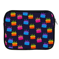 A Tilable Birthday Cake Party Background Apple Ipad 2/3/4 Zipper Cases by Nexatart