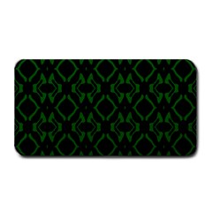 Green Black Pattern Abstract Medium Bar Mats by Nexatart