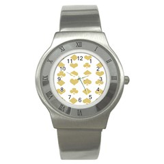 Card Symbols Stainless Steel Watch