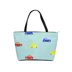 Car Yellow Blue Orange Shoulder Handbags