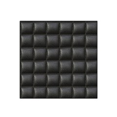 Black Cell Leather Retro Car Seat Textures Satin Bandana Scarf