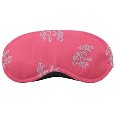 Branch Berries Seamless Red Grey Pink Sleeping Masks by Mariart