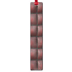 Red Cell Leather Retro Car Seat Textures Large Book Marks by Nexatart