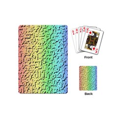 A Creative Colorful Background Playing Cards (mini)  by Nexatart