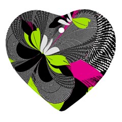 Abstract Illustration Nameless Fantasy Heart Ornament (two Sides)