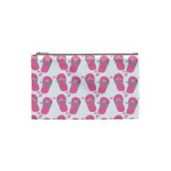 Flip Flops Flower Star Sakura Pink Cosmetic Bag (small)  by Mariart