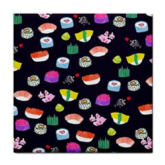 Japanese Food Sushi Fish Tile Coasters by Mariart