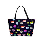 Japanese Food Sushi Fish Shoulder Handbags Front