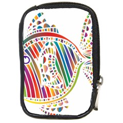 Colorful Fish Animals Rainbow Compact Camera Cases