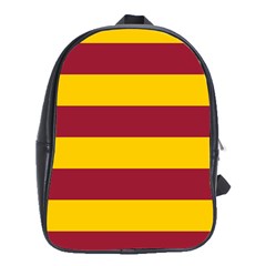 Oswald s Stripes Red Yellow School Bags (xl) 