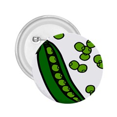 Peas Green Peanute Circle 2 25  Buttons