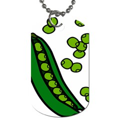 Peas Green Peanute Circle Dog Tag (one Side) by Mariart