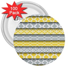 Paper Yellow Grey Digital 3  Buttons (100 Pack) 