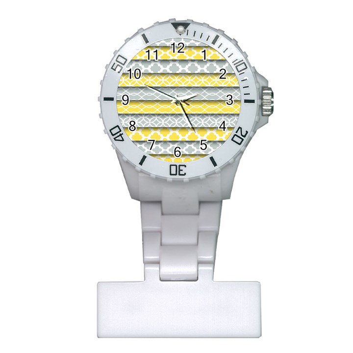 Paper Yellow Grey Digital Plastic Nurses Watch