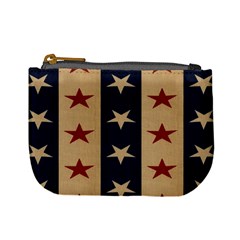 Stars Stripes Grey Blue Mini Coin Purses