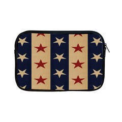 Stars Stripes Grey Blue Apple Ipad Mini Zipper Cases by Mariart