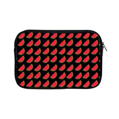 Watermelon Slice Red Black Fruite Apple Ipad Mini Zipper Cases by Mariart