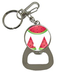 Watermelon Slice Red Green Fruite Button Necklaces