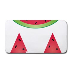 Watermelon Slice Red Green Fruite Medium Bar Mats by Mariart