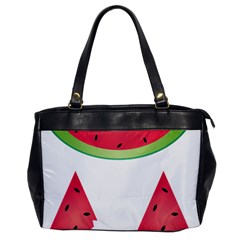 Watermelon Slice Red Green Fruite Office Handbags by Mariart