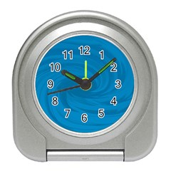 Whirlpool Hole Wave Blue Waves Sea Travel Alarm Clocks by Mariart