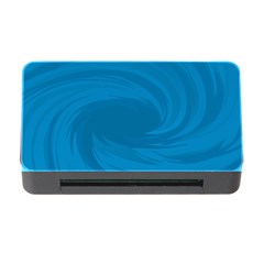 Whirlpool Hole Wave Blue Waves Sea Memory Card Reader With Cf by Mariart