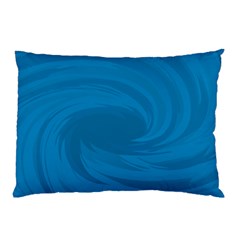 Whirlpool Hole Wave Blue Waves Sea Pillow Case (two Sides)