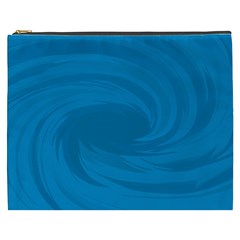 Whirlpool Hole Wave Blue Waves Sea Cosmetic Bag (xxxl) 