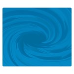 Whirlpool Hole Wave Blue Waves Sea Double Sided Flano Blanket (Small)  50 x40  Blanket Front