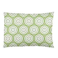 Wood Star Green Circle Pillow Case (two Sides)