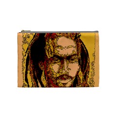 Bunnylinear Cosmetic Bag (medium)  by PosterPortraitsArt