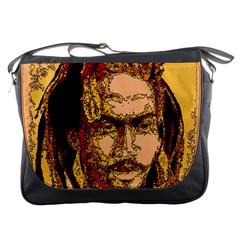 Bunnylinear Messenger Bags by PosterPortraitsArt