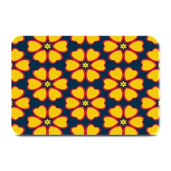 Yellow Flowers Pattern        Plate Mat by LalyLauraFLM