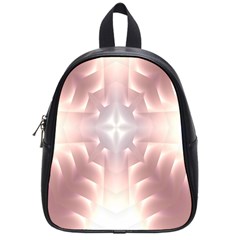 Neonite Abstract Pattern Neon Glow Background School Bags (small)  by Nexatart