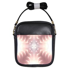 Neonite Abstract Pattern Neon Glow Background Girls Sling Bags by Nexatart