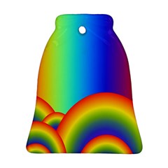 Background Rainbow Ornament (bell)